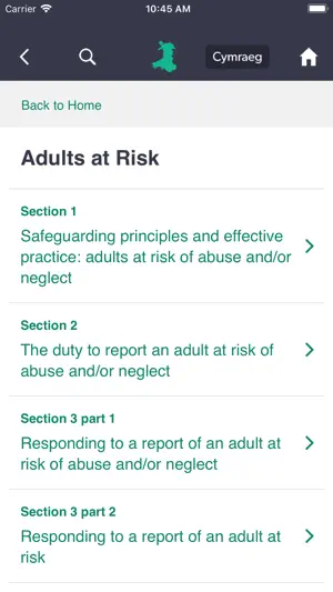 Wales Safeguarding Procedures screenshot 2