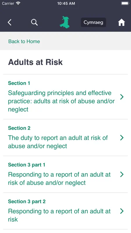 Wales Safeguarding Procedures screenshot 2 of 3