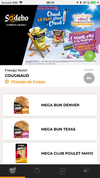 FreeGO de Sodebo Screenshot