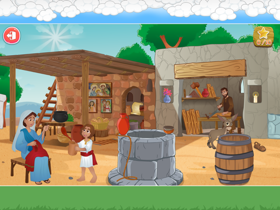 Little Saint Adventures iPad screenshot 5 - Education app