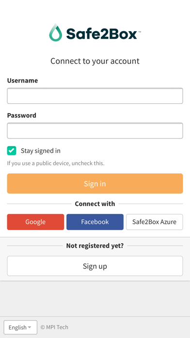 Safe2Box Screenshot 1 - AppWisp.com Safe2Box Screenshot 1 - AppWisp.com