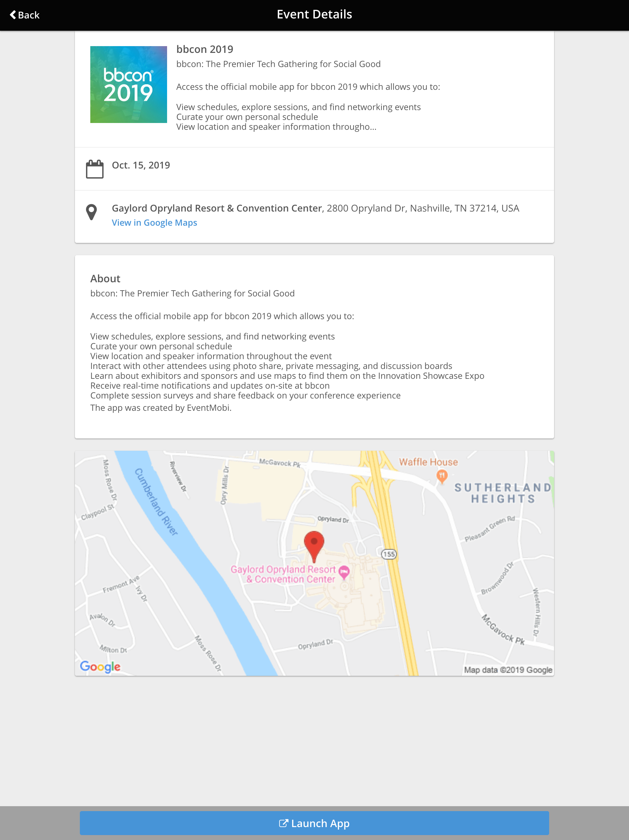 Blackbaud Events