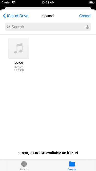 SoundConvert Screenshot