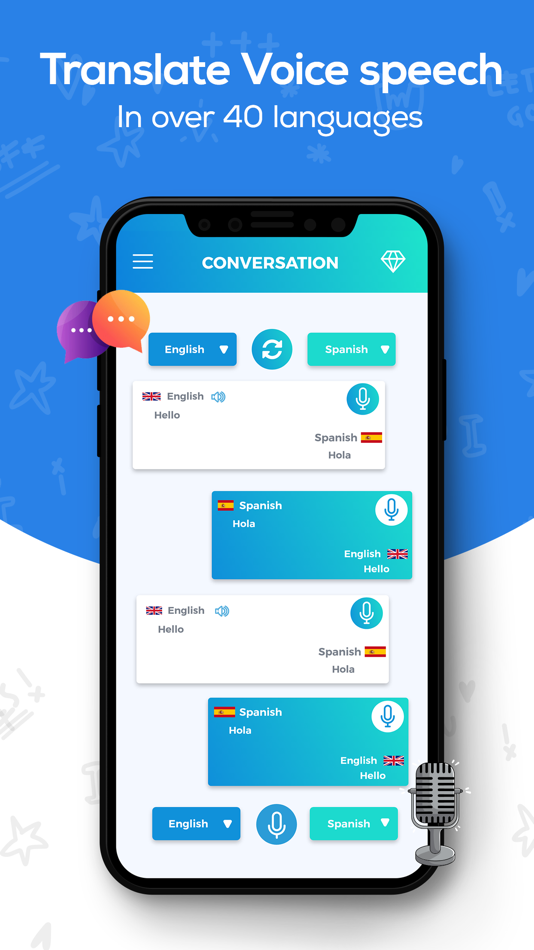 #3. Translator - Photo, Voice & AI (iOS) 由: Tanvir Ahmed