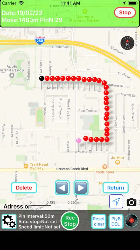 Walking Locus