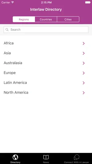 Interlaw Directory screenshot 1