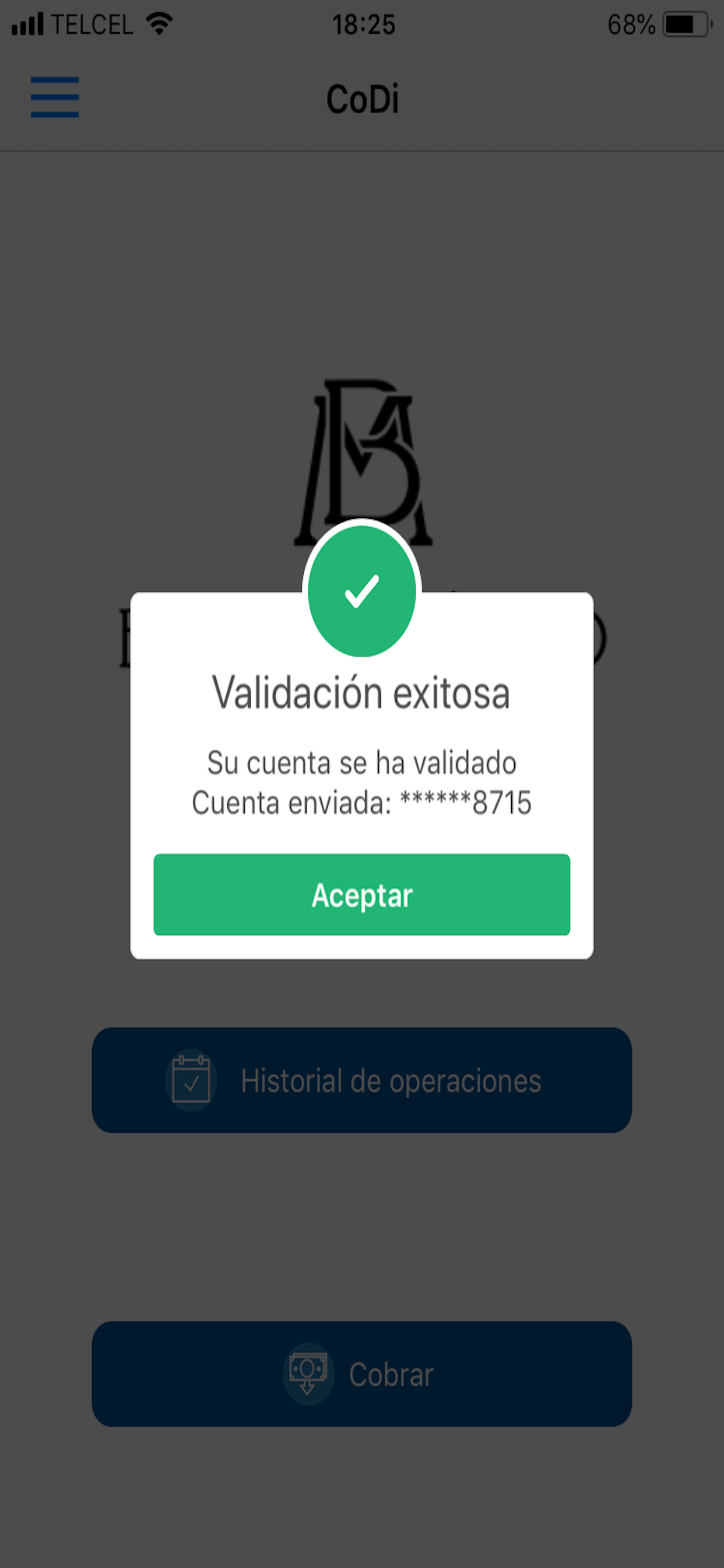CoDi Banxico -solo para cobrar