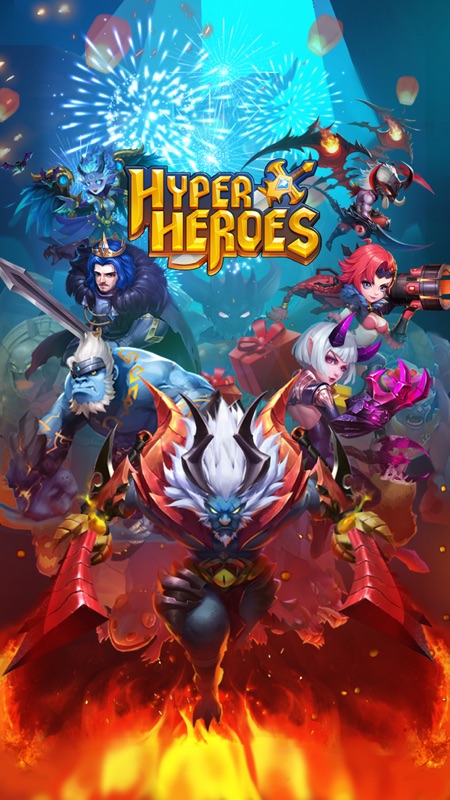 Hyper Heroes: Marble-Like RPG screenshot 1