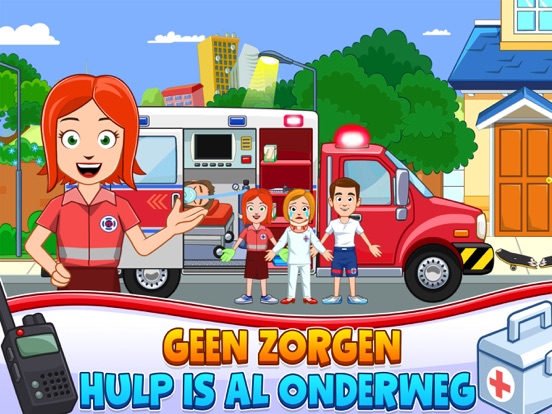 My Town : Fire station Rescue iPad app afbeelding 2