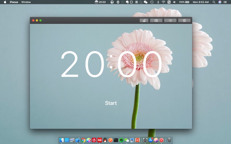 iFocus: Pomodoro, Relax Sounds app screenshot