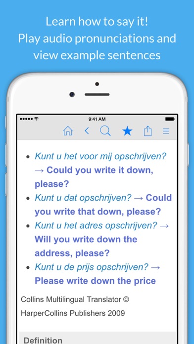 Screenshot #2 pour Dutch Dictionary & Thesaurus