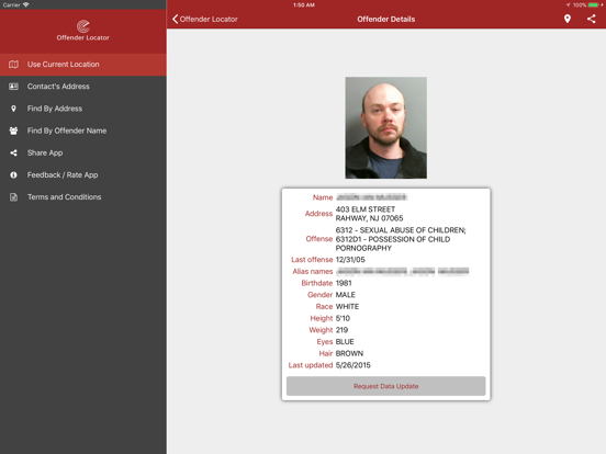 Screenshot #6 pour Offender Locator