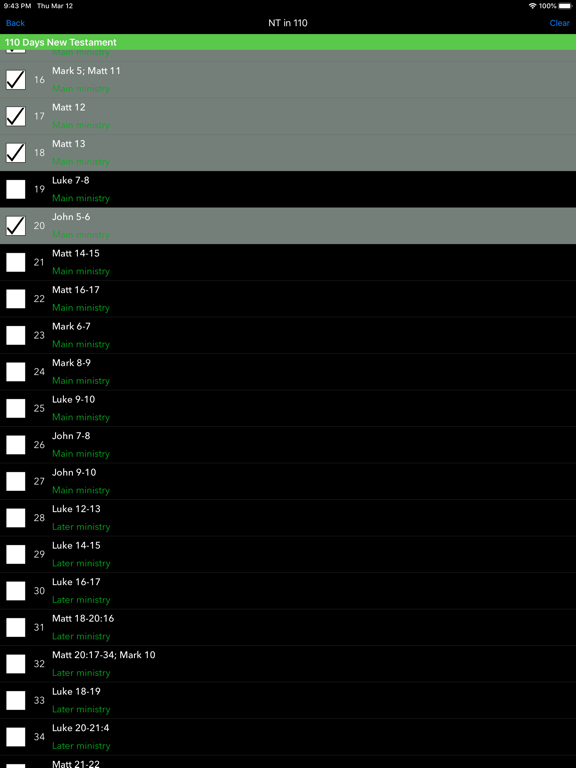 Read My Bible iPad screenshot 10 - Reference app