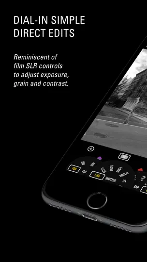 Capture d'écran de Simply B&W sur iPhone 1