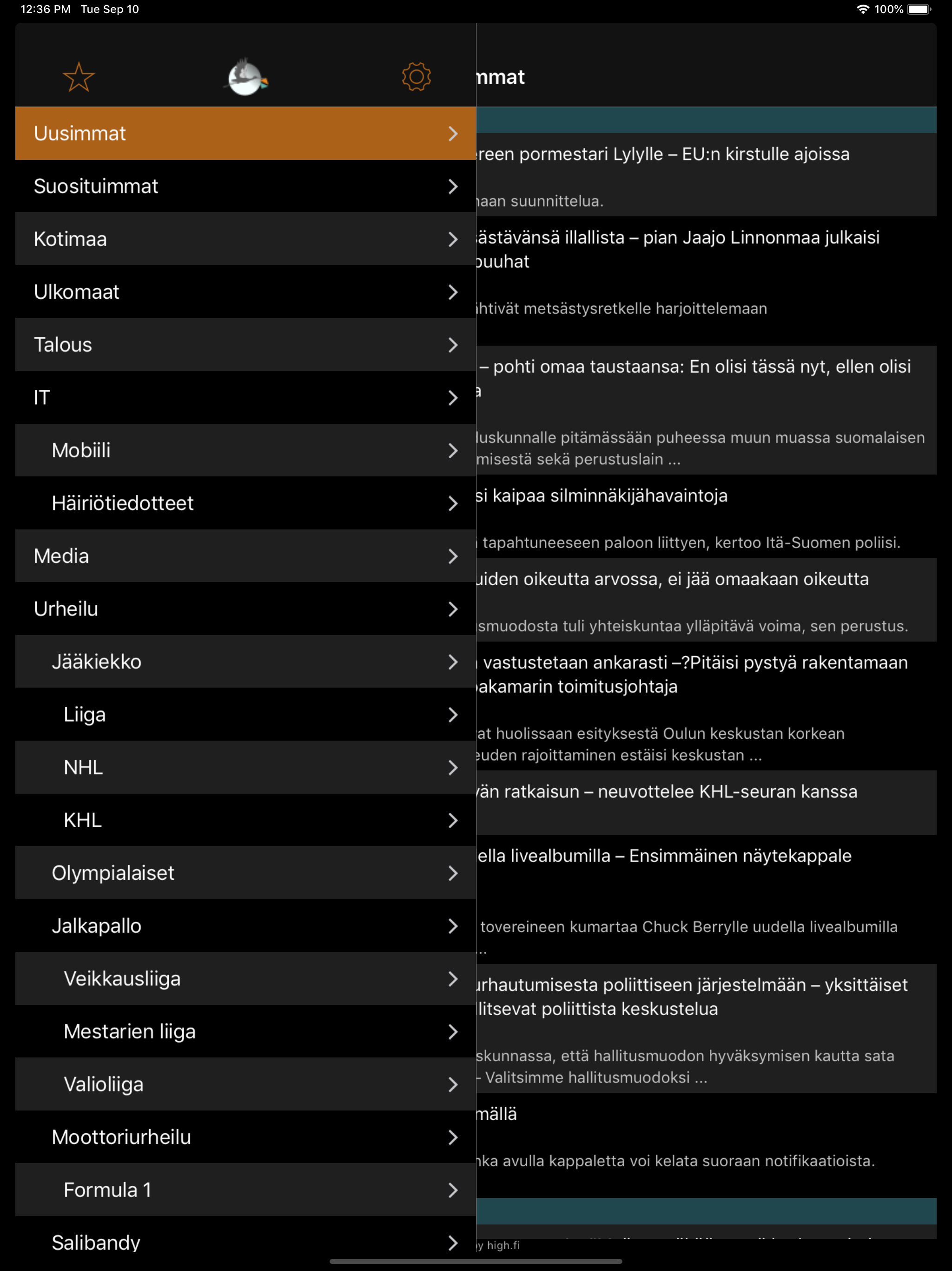 Highkara uutislukija