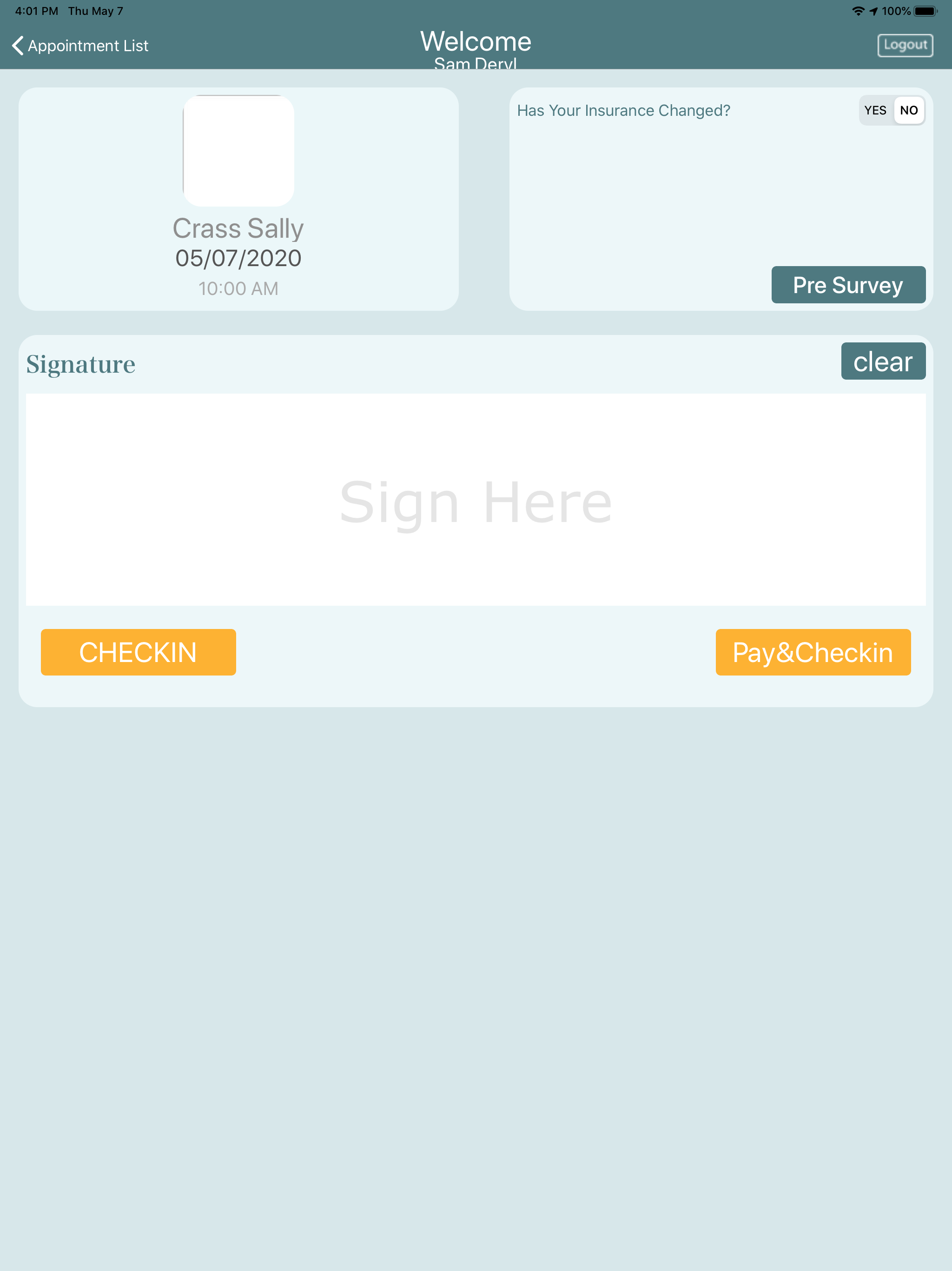 Client Checkin screenshot 15