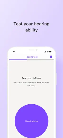 Game screenshot Mimi Hearing Test hack