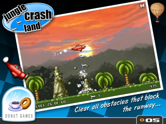 Screenshot #1 for Jungle Crash Land