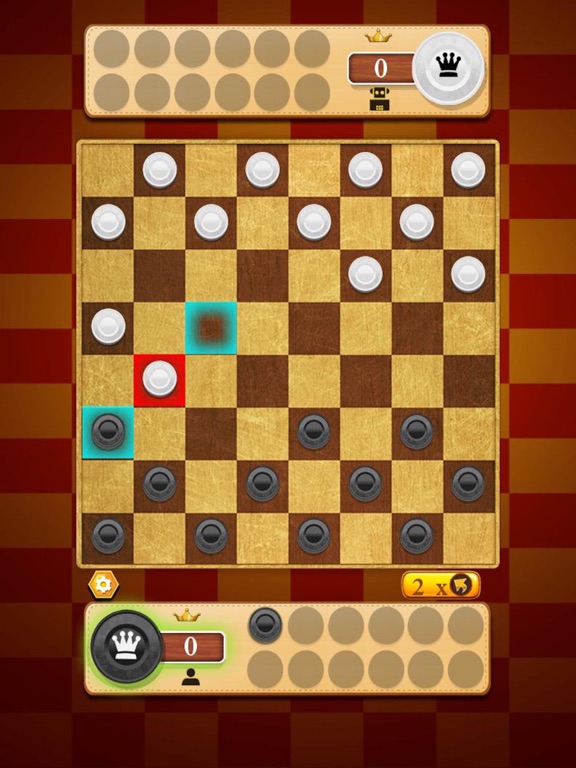 Checkers Play & Learn iPad screenshot