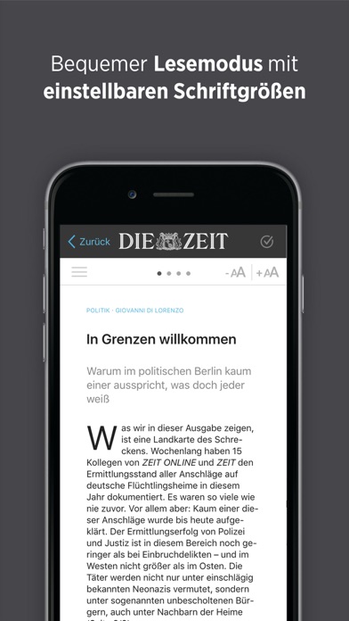 Screenshot #2 pour DIE ZEIT E-Paper