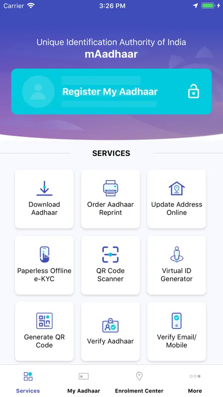 mAadhaar screenshot 3 of 6
