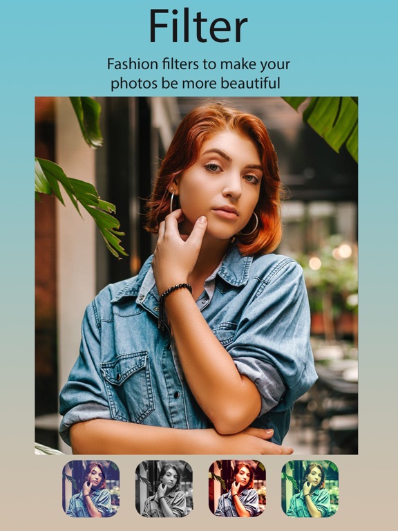 Square Fit Insta Photo Editor iPad screenshot 4 - Photo & Video app
