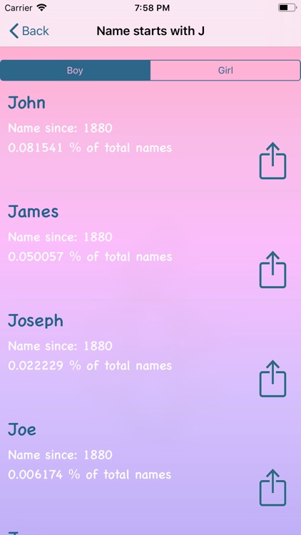 BabyNamia screenshot-3