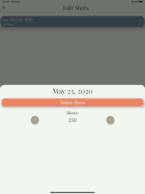 Hoops Tracker iPad screenshot 3 - Sports app