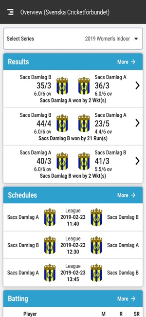 SCF(Svenska Cricketförbundet)(圖3)-速報App