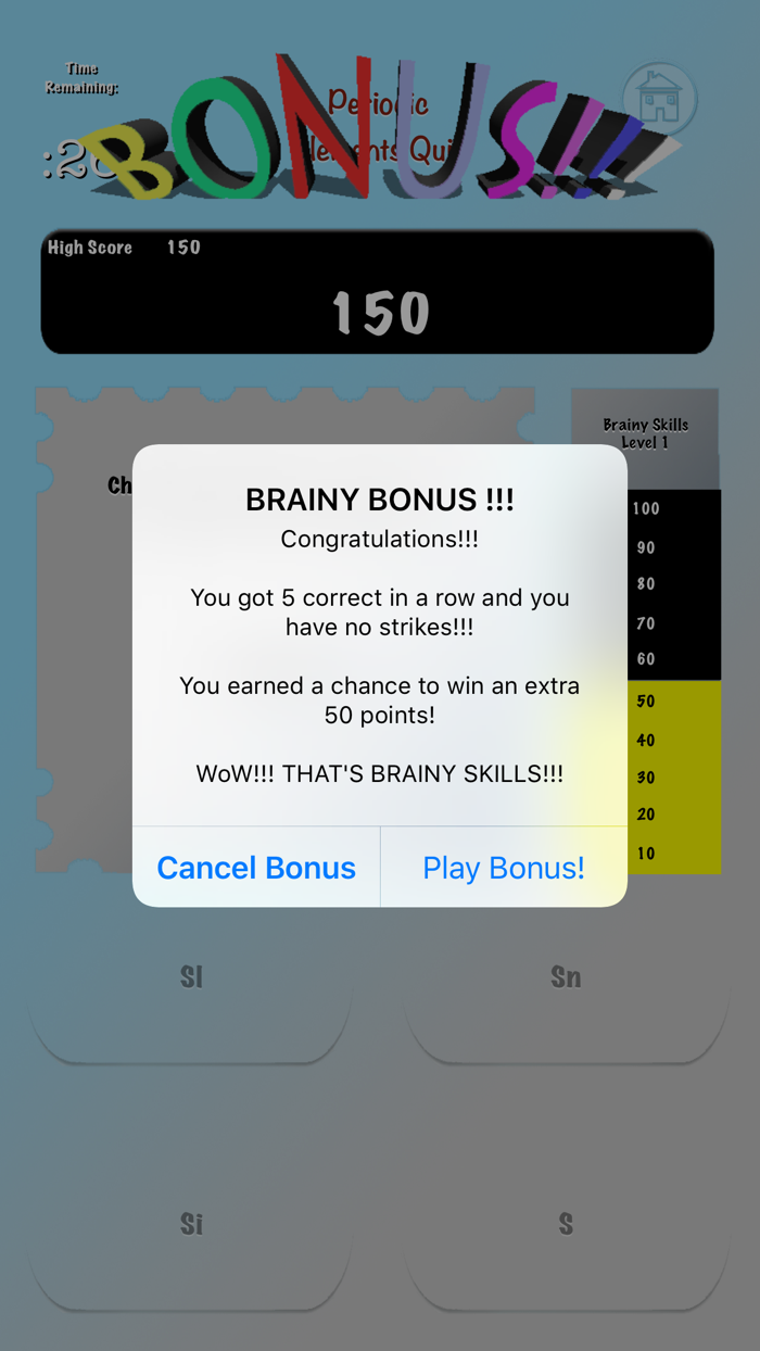 Brainy Skills Periodic Element