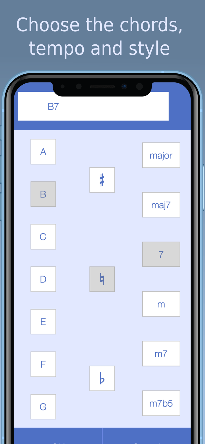 Backing Track Builder