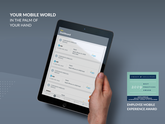 Sakon Mobility Management iPad screenshot 1 - Business app
