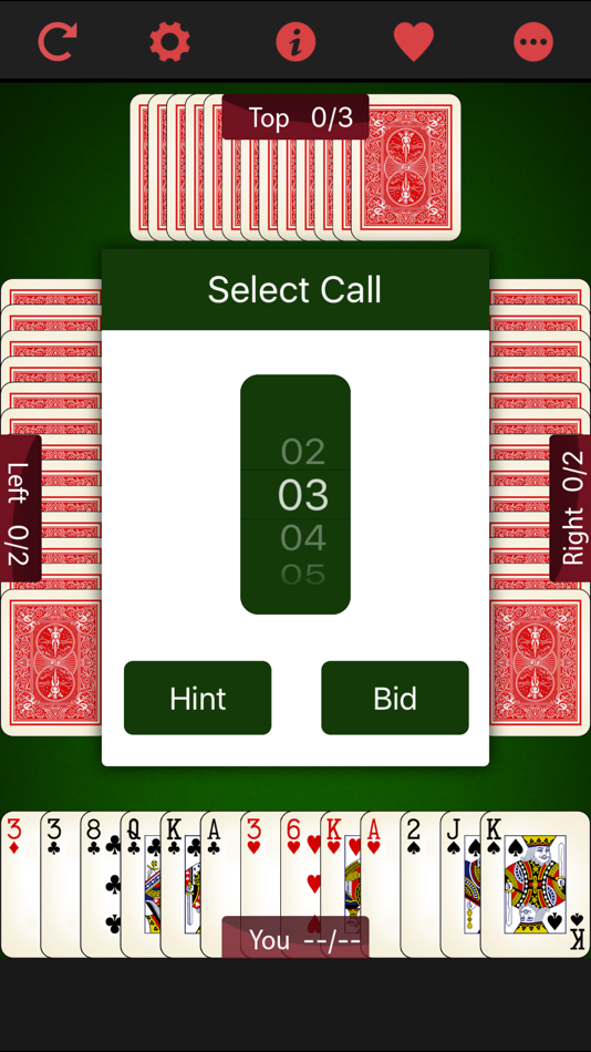 #2. Call Bridge - Card Game (iOS) 由: Shownak Chakma