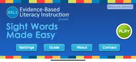 Game screenshot Sight Words Made Easy by EBLI mod apk
