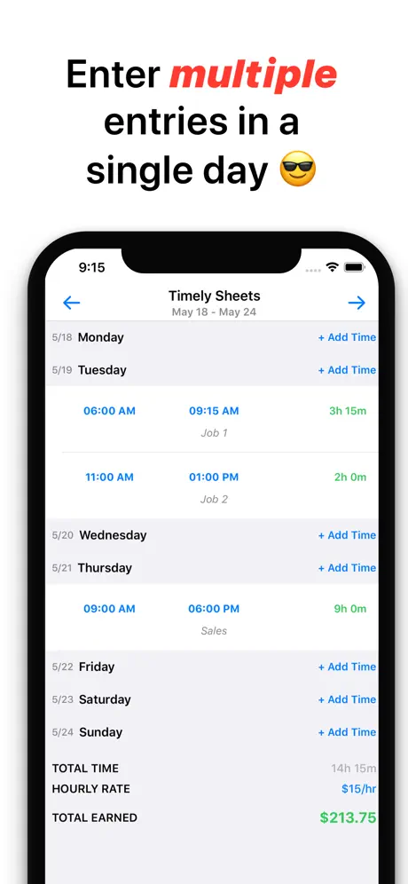 Timely Sheets