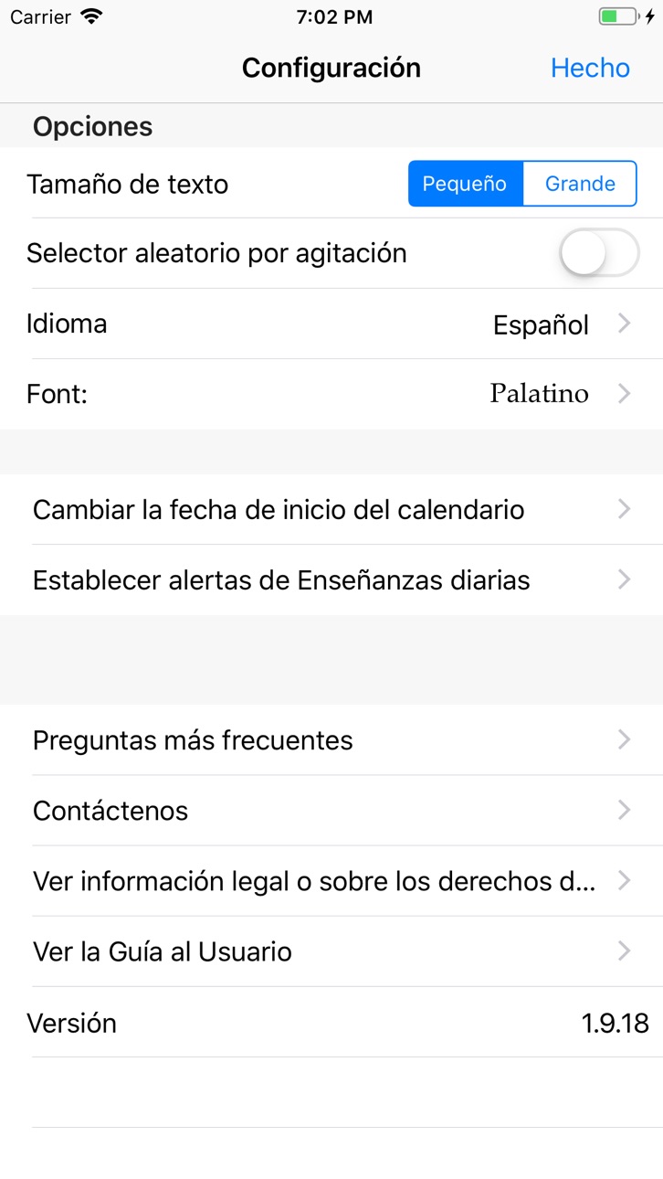 iPhone screenshot