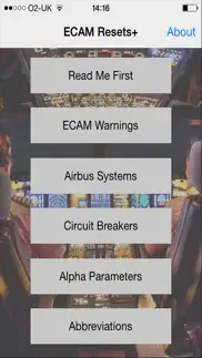 airbus ecam resets+ iphone screenshot 1