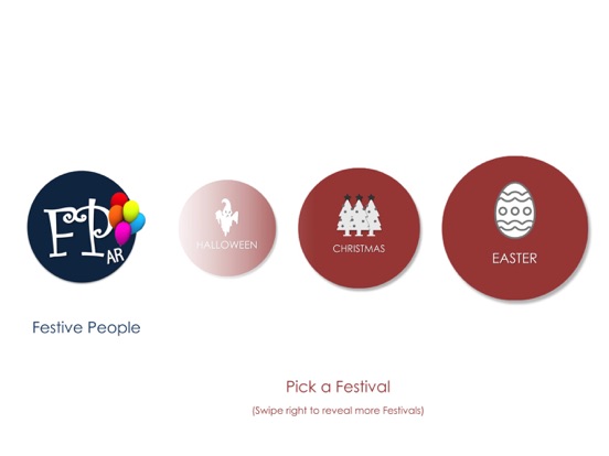 Screenshot #4 pour Festive People AR