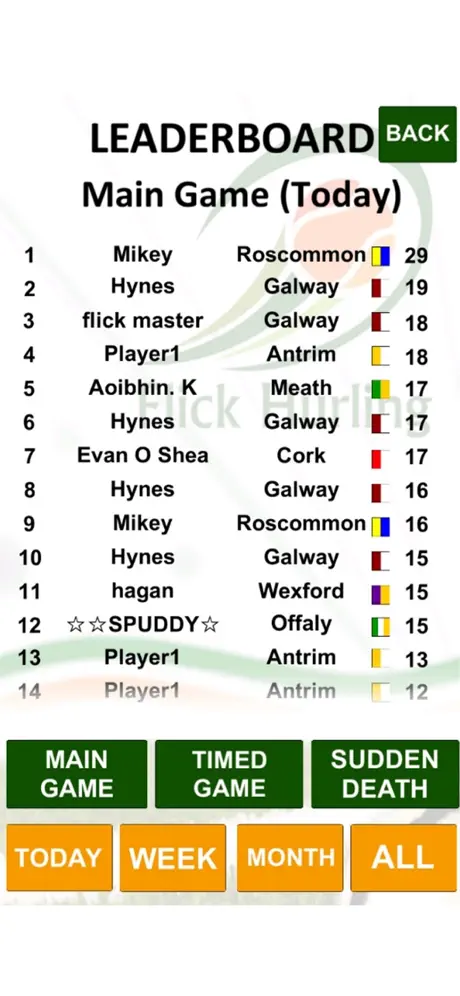 Flick Hurling