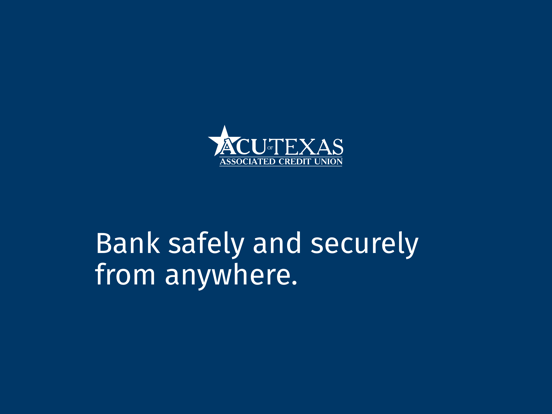 Screenshot #4 pour ACU of Texas Mobile Banking
