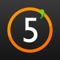 A 5 minute countdown timer for the iPhone and iPad