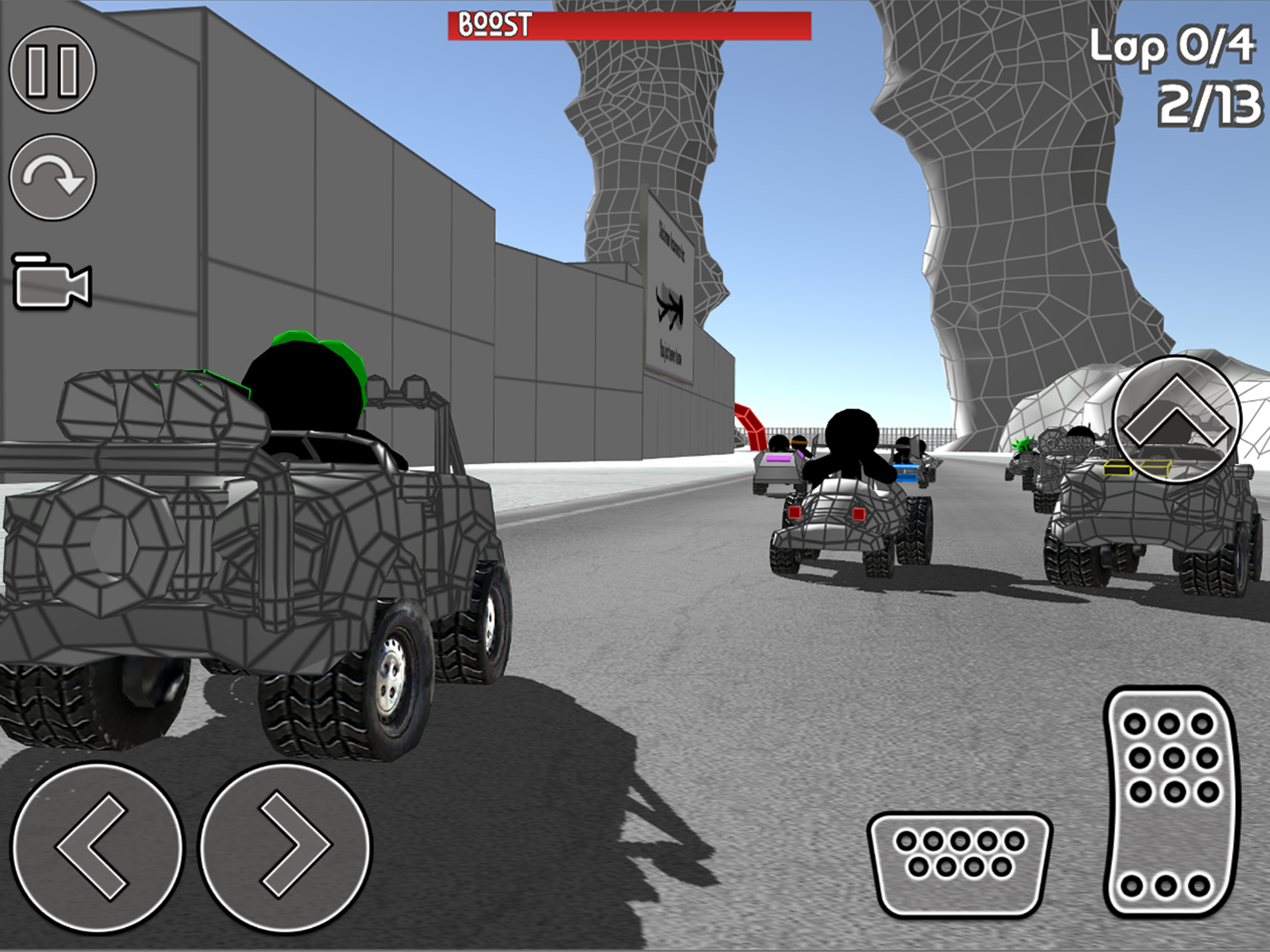 Stickman Car Racing screenshot 9