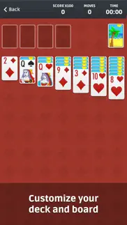 solitaire ∘ iphone screenshot 2