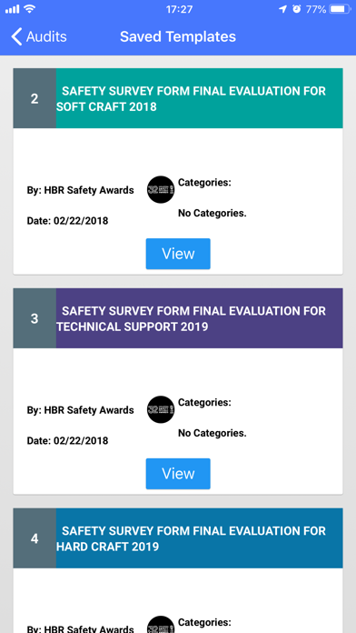 Screenshot #3 pour HBR Checklist