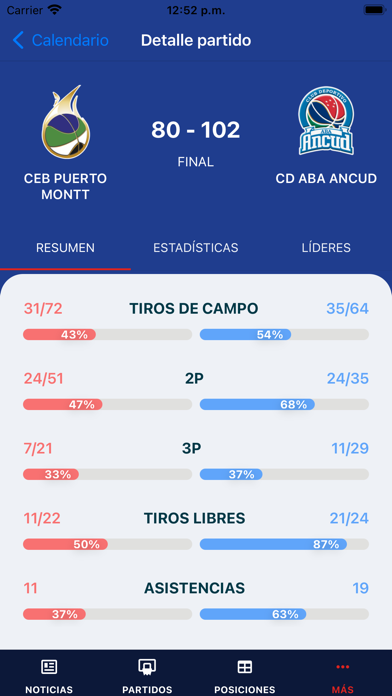 LNBCHILE Screenshot