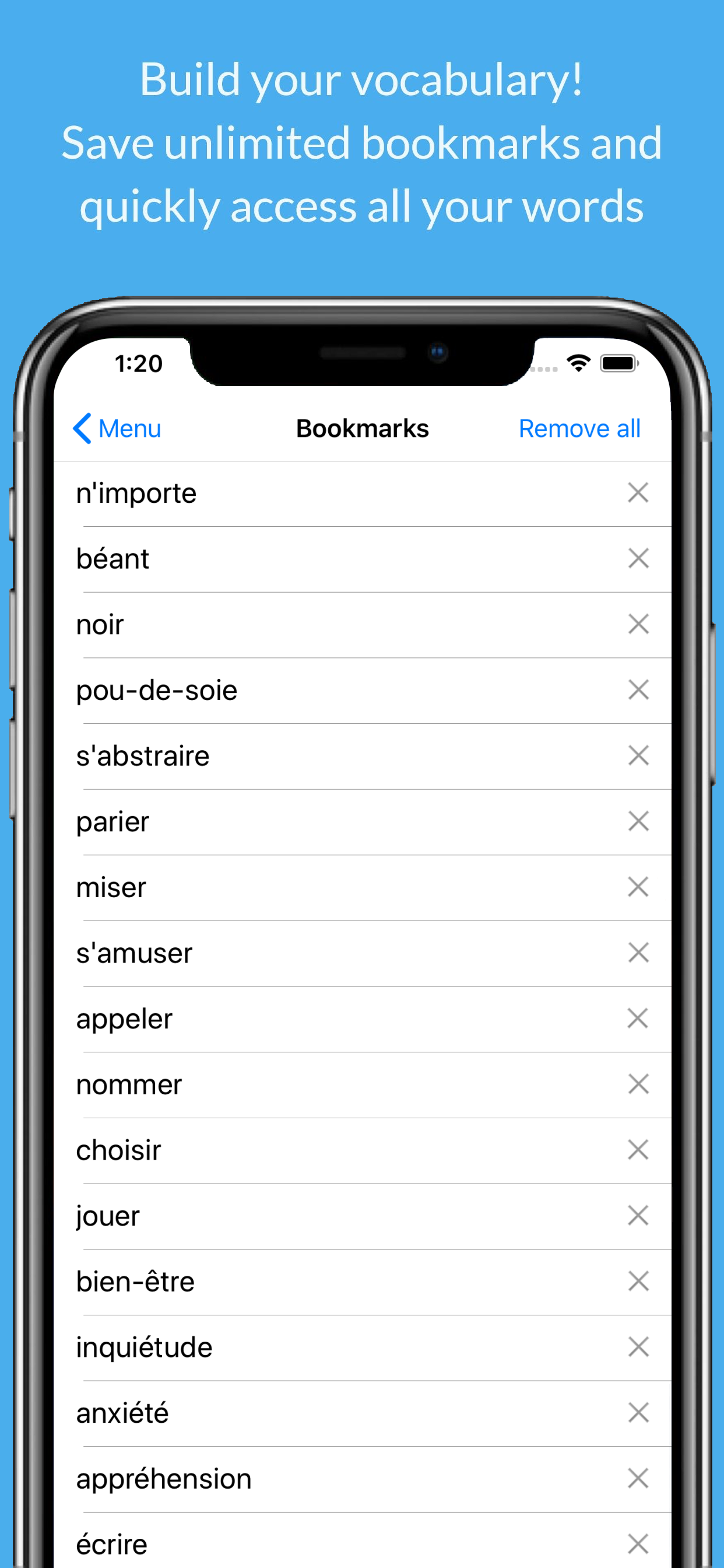French Dictionary & Thesaurus screenshot 4