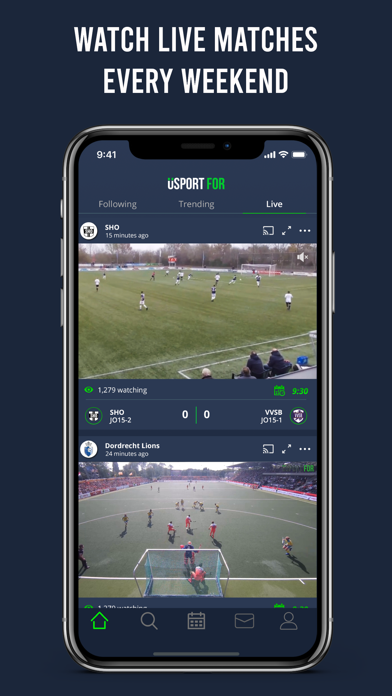 Usportfor Screenshot