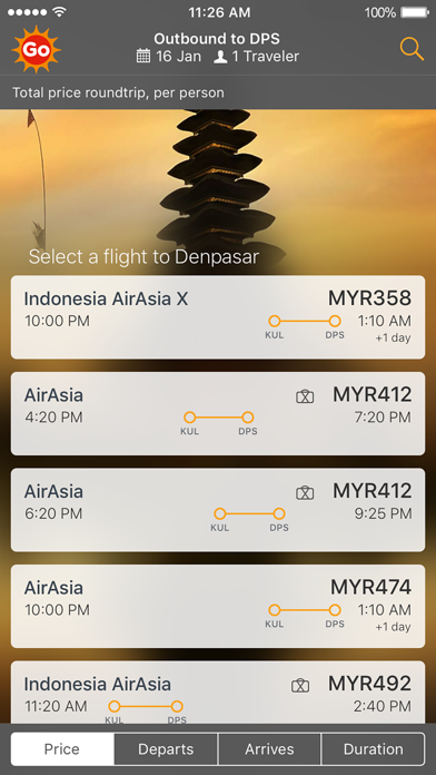 Screenshot #3 pour AirAsiaGo
