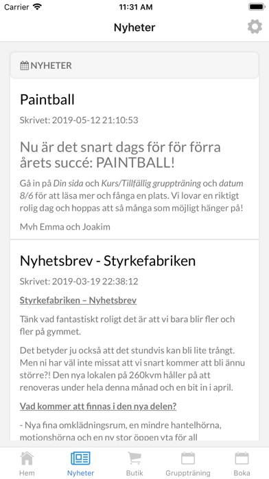 Screenshot #2 pour Styrkefabriken