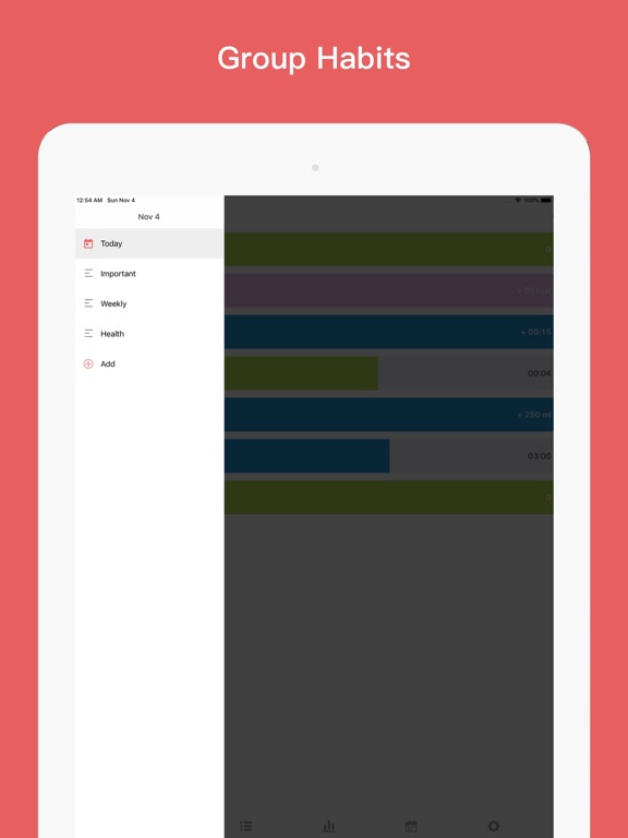 Screenshot #5 for Reach - Habit & Goal Tracker
